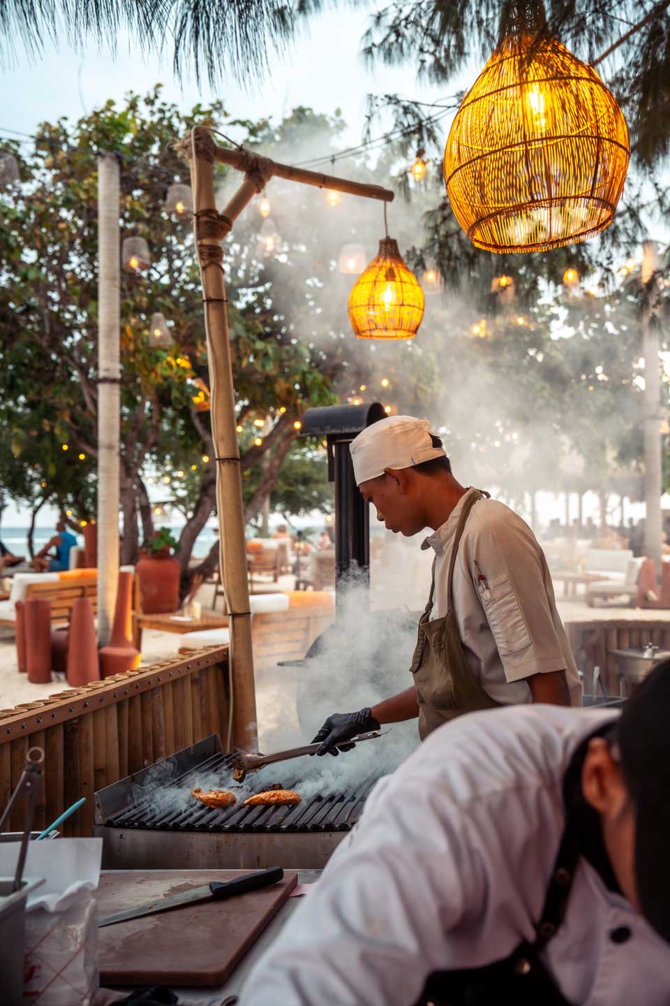 Sunset bbq image
